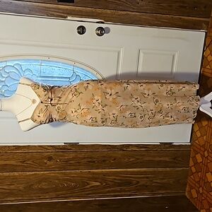 🎉HP!🎉 No Comment Floral Spring Maxi Slip Dress Size Small